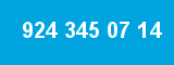 924 345 07 14